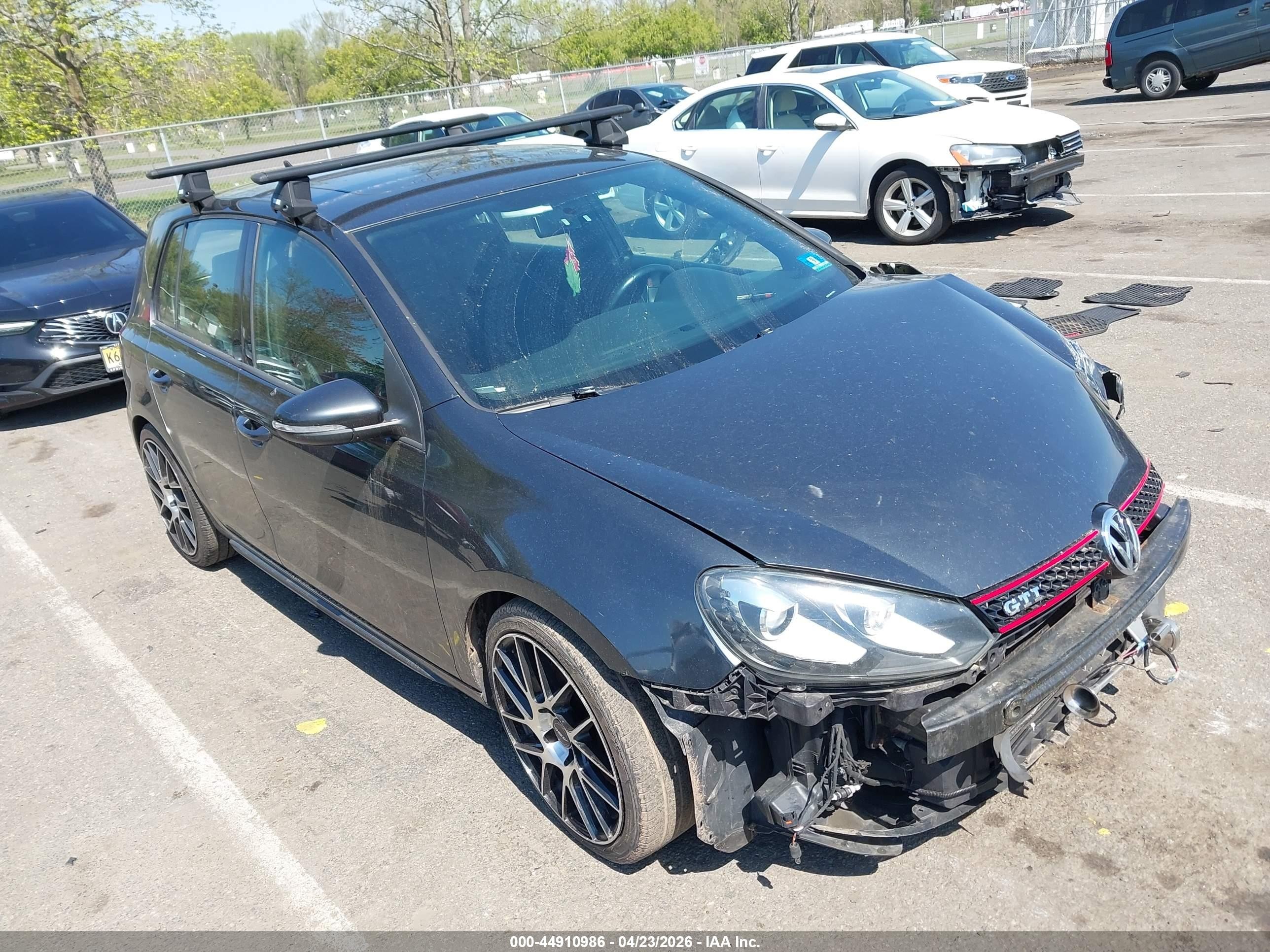 2013 Volkswagen Gti Drivers Edition Gray vin: WVWGD7AJ9DW136939
