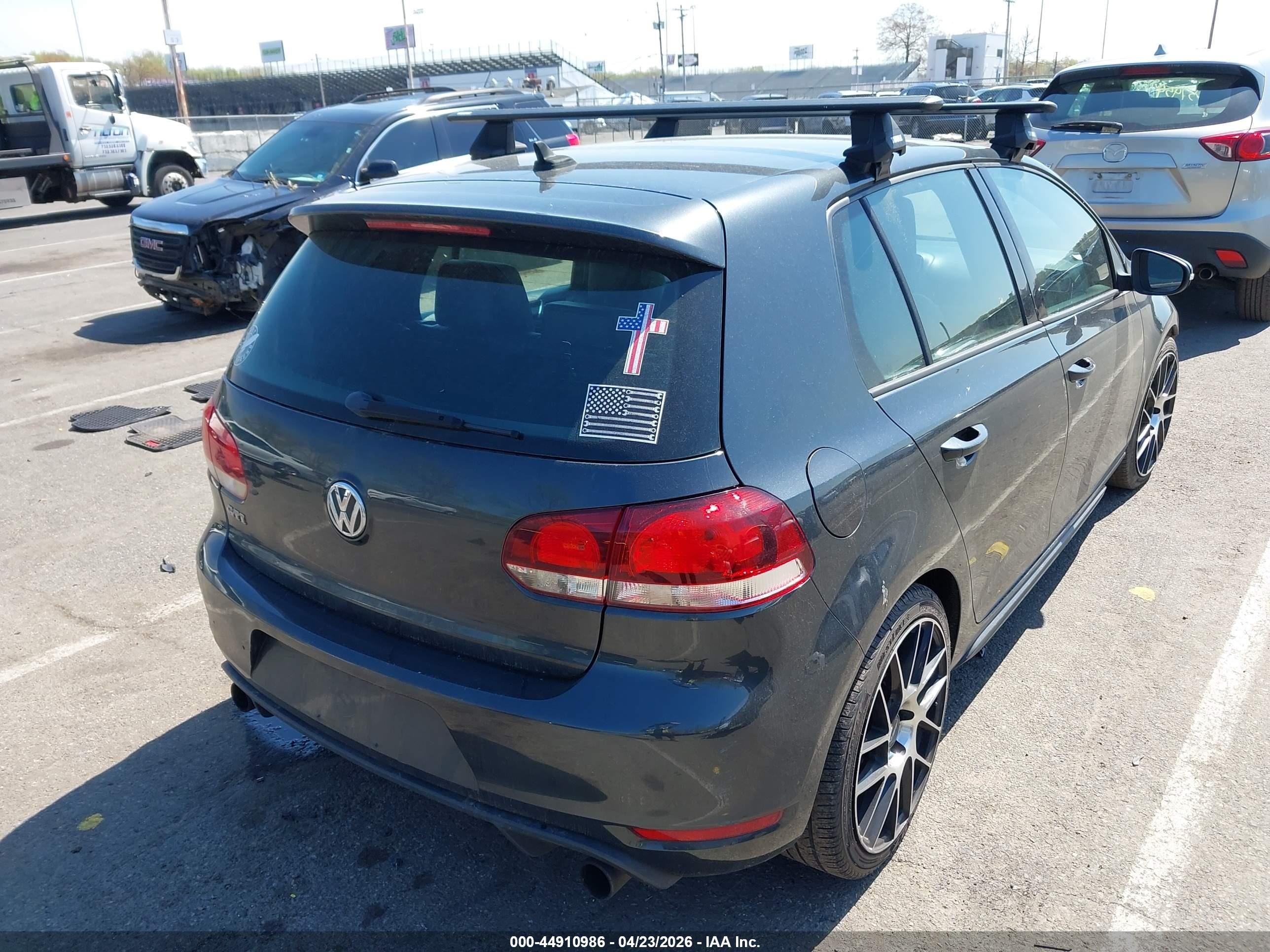 2013 Volkswagen Gti Drivers Edition Gray vin: WVWGD7AJ9DW136939
