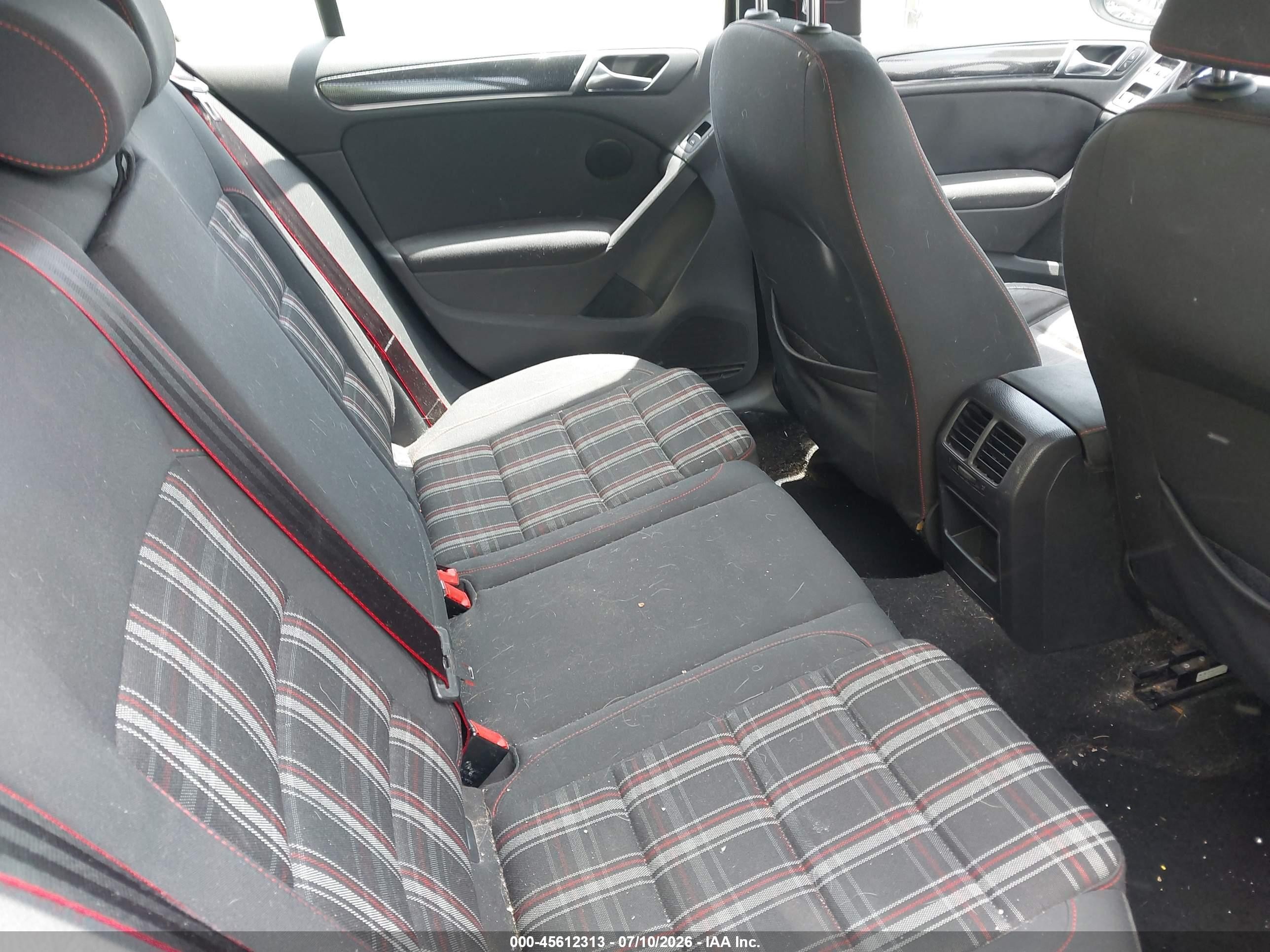2013 Volkswagen Gti Wolfsburg Edition Gray vin: WVWGD7AJ9DW141753
