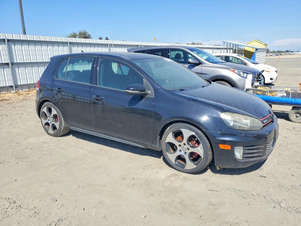 2010 Volkswagen Gti Black vin: WVWGD9AJ4AW218780