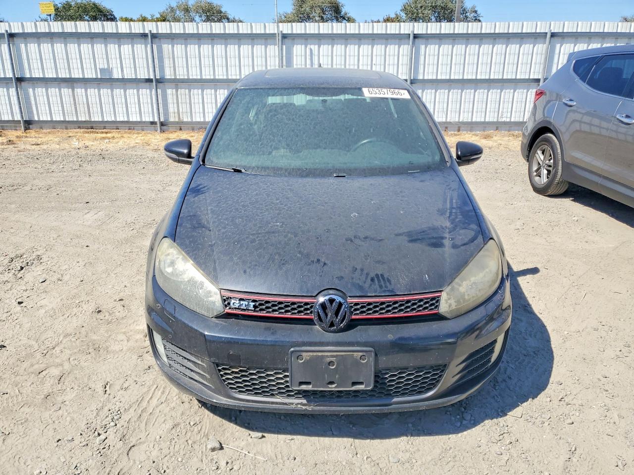 2010 Volkswagen Gti Black vin: WVWGD9AJ4AW218780