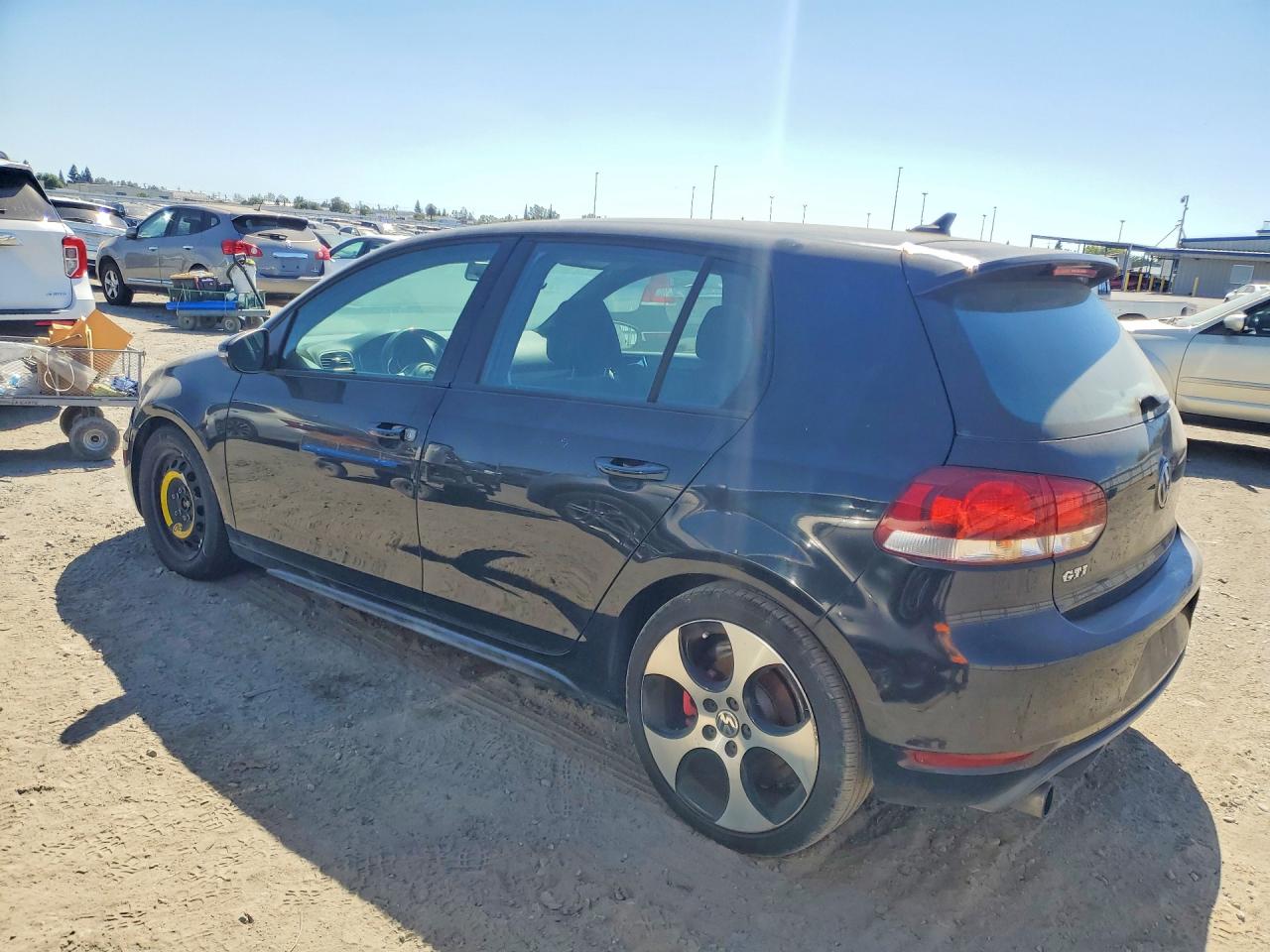 2010 Volkswagen Gti Black vin: WVWGD9AJ4AW218780