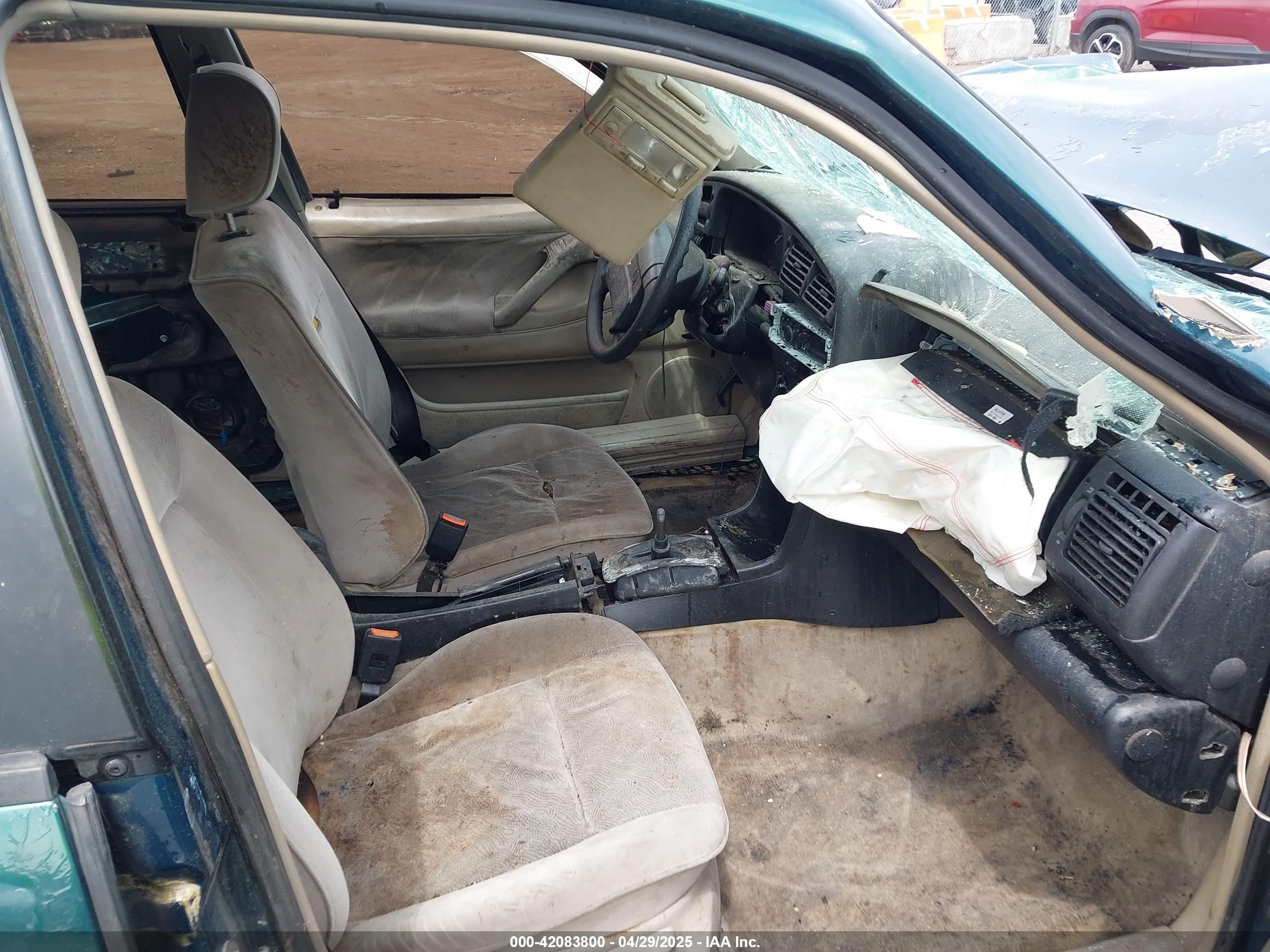 1997 Volkswagen Passat Tdi Beige vin: WVWGG83A7VB004331