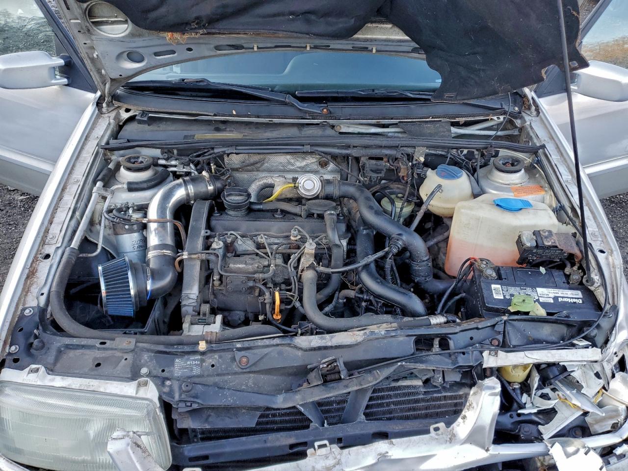 1997 Volkswagen Passat Tdi Silver vin: WVWGG83A8VB008291