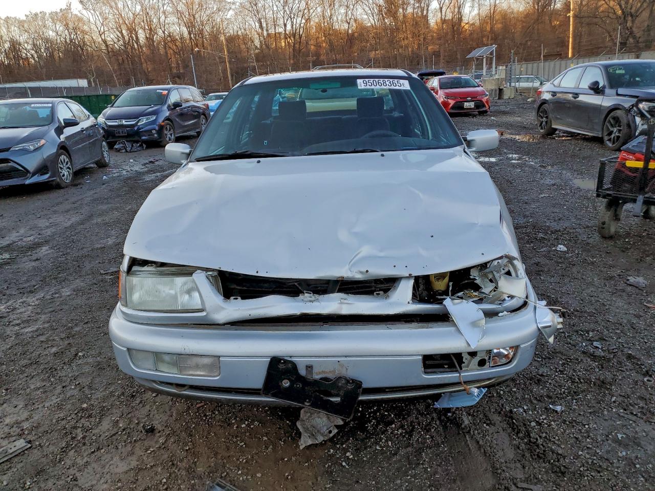 1997 Volkswagen Passat Tdi Silver vin: WVWGG83A8VB008291