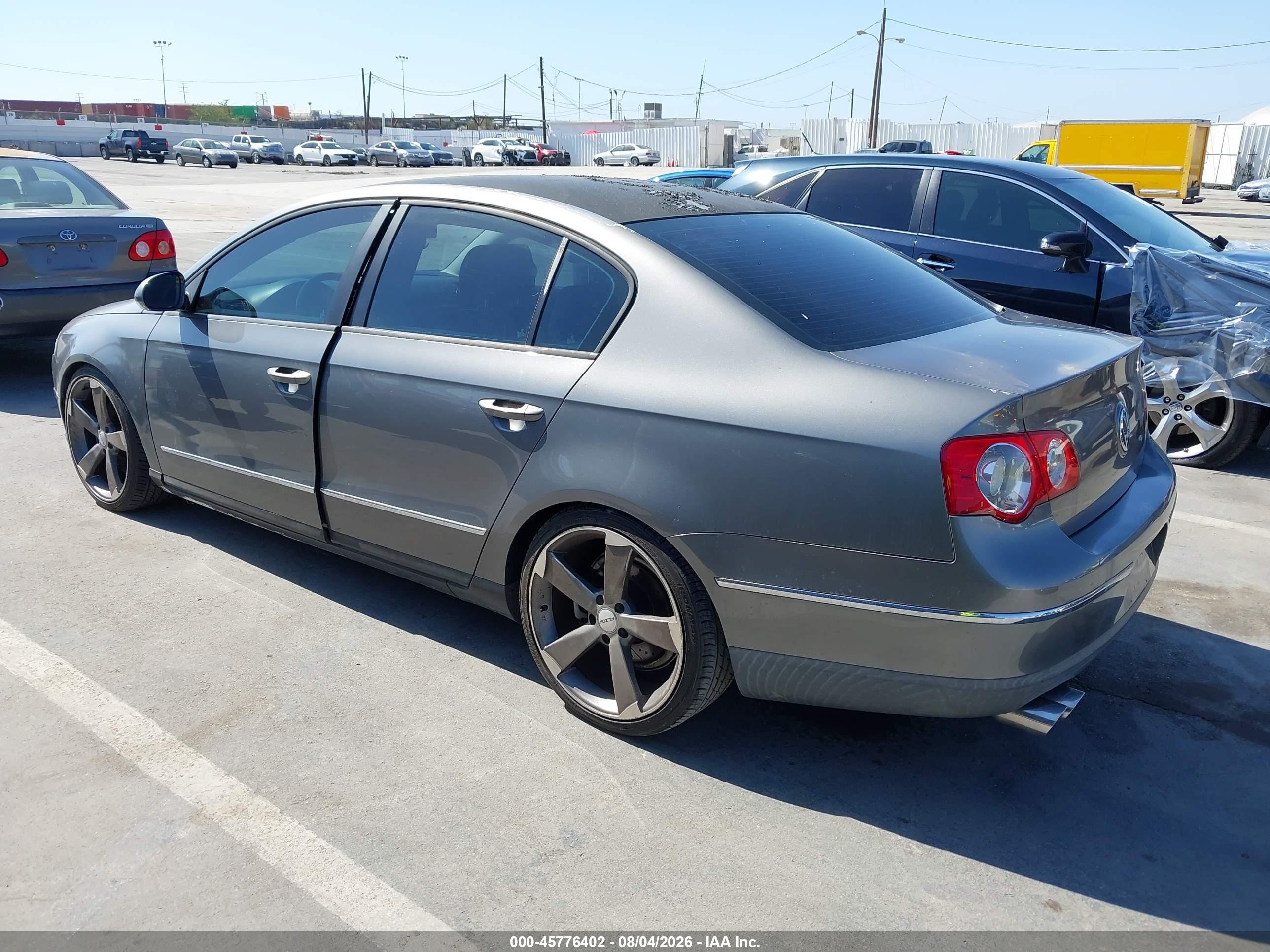 2006 Volkswagen Passat Value Edition Gray vin: WVWGK93C36P153698
