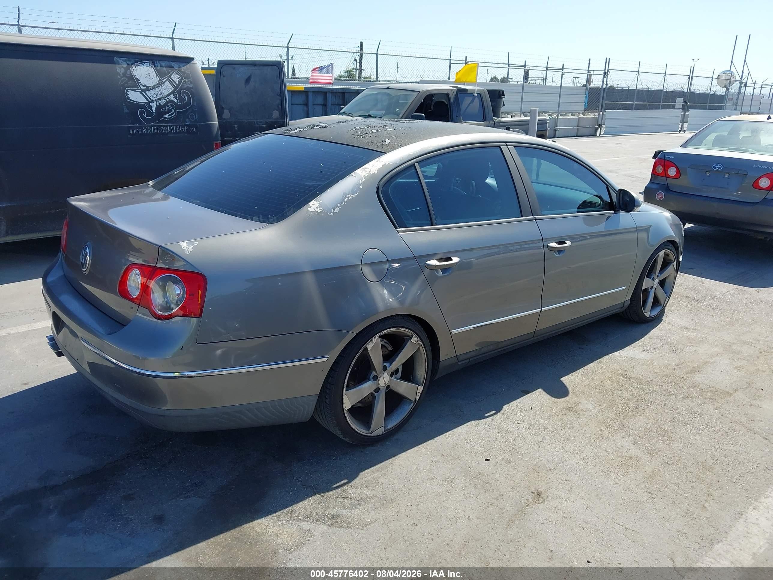 2006 Volkswagen Passat Value Edition Gray vin: WVWGK93C36P153698
