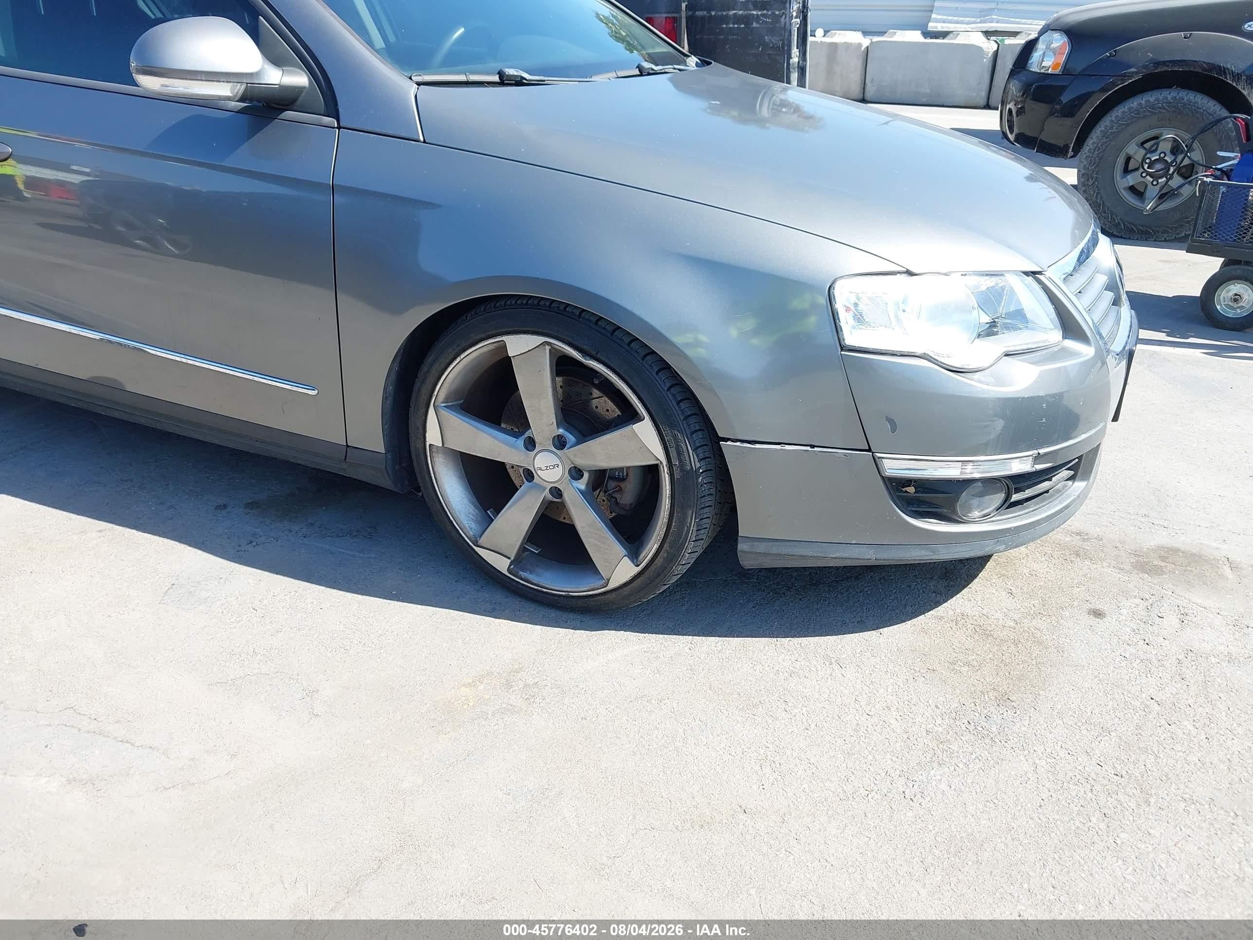 2006 Volkswagen Passat Value Edition Gray vin: WVWGK93C36P153698