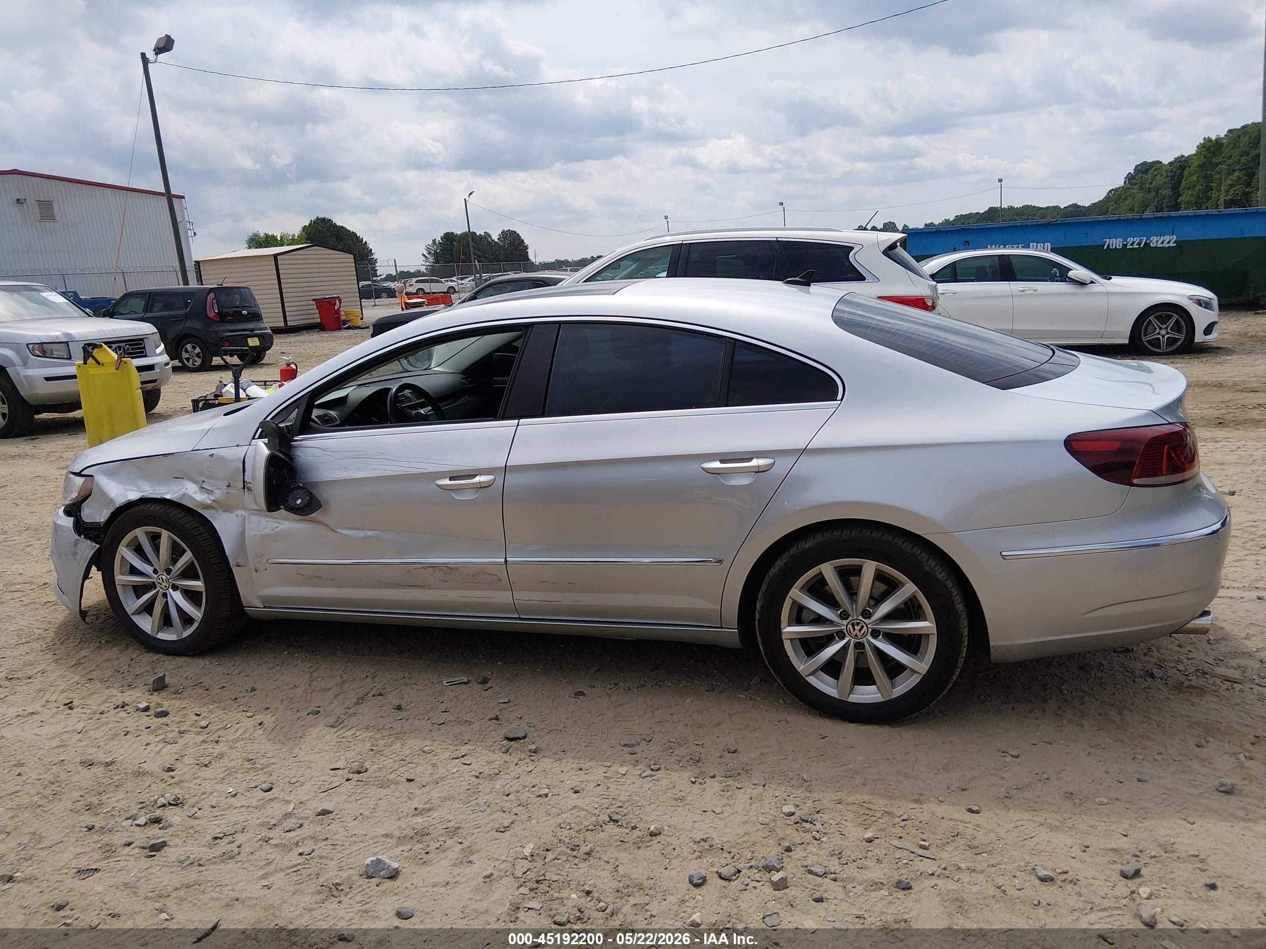 2013 Volkswagen Cc Vr6 4motion Silver vin: WVWGU7AN7DE571175