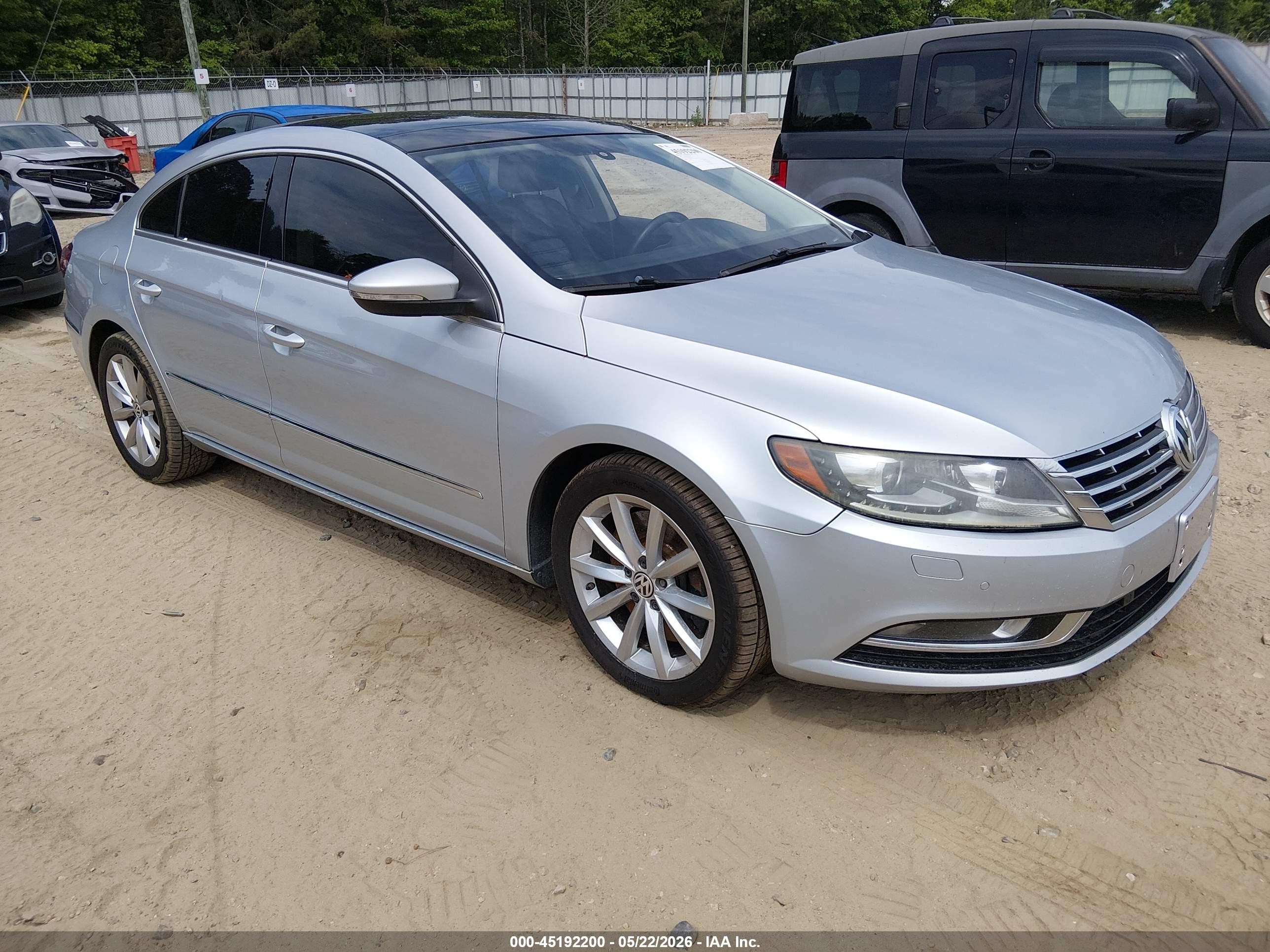 2013 Volkswagen Cc Vr6 4motion Silver vin: WVWGU7AN7DE571175