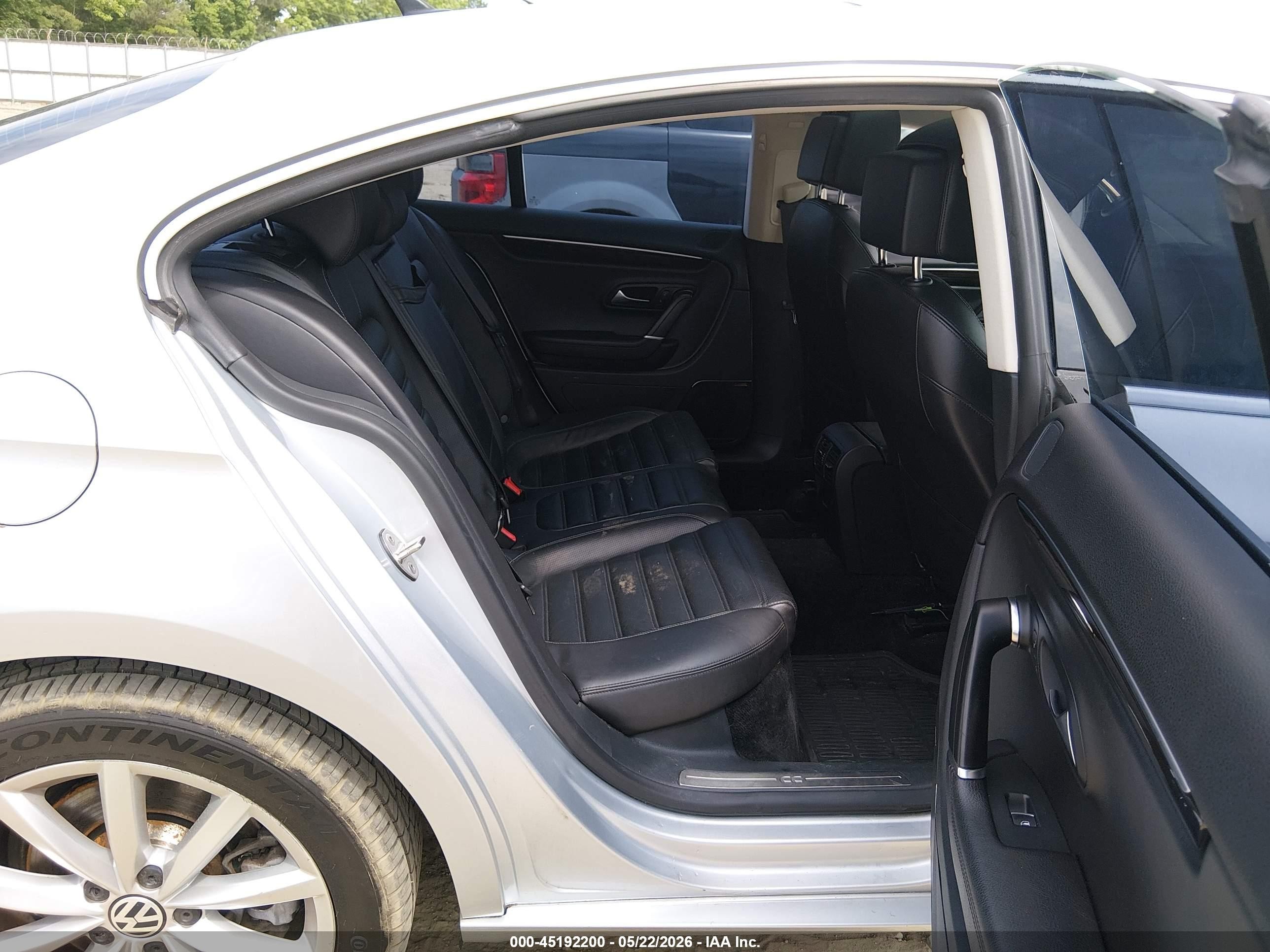 2013 Volkswagen Cc Vr6 4motion Silver vin: WVWGU7AN7DE571175