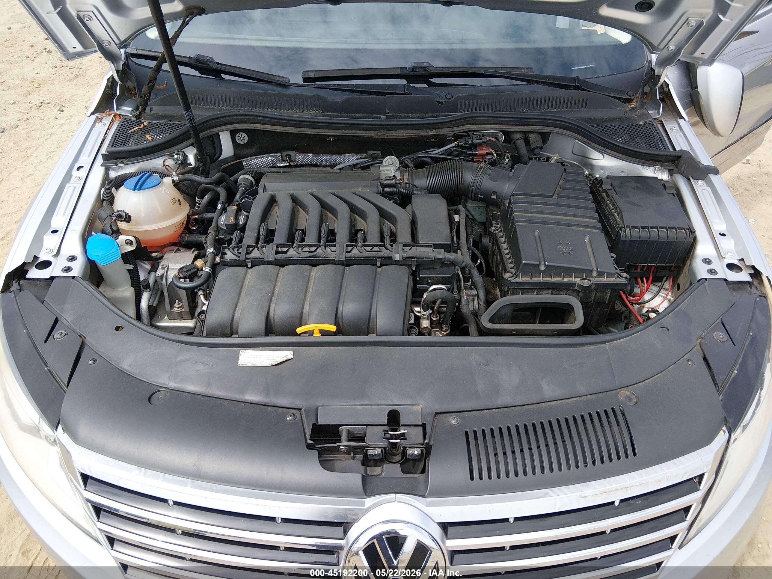 2013 Volkswagen Cc Vr6 4motion Silver vin: WVWGU7AN7DE571175