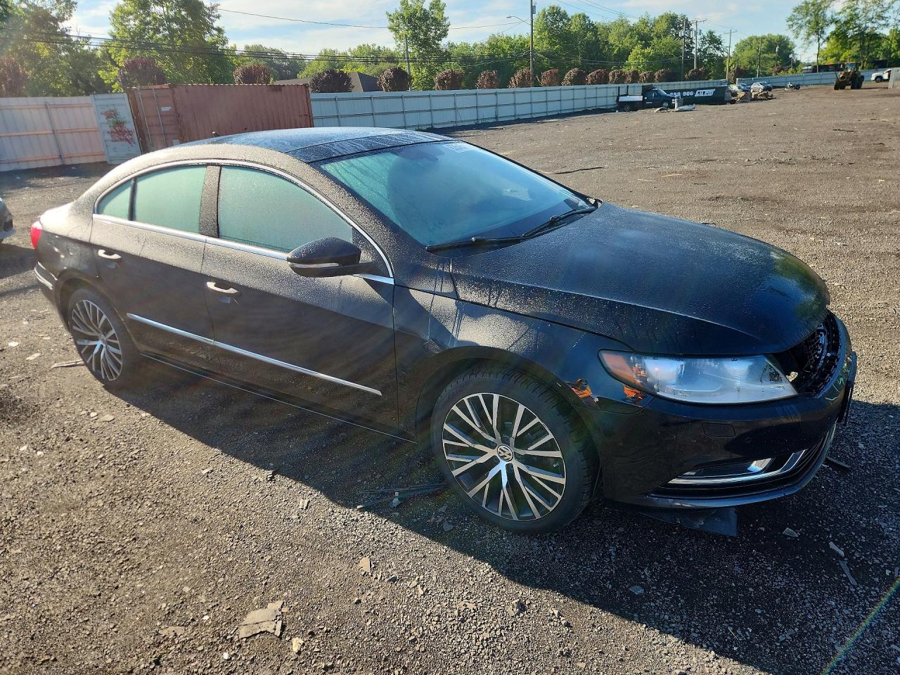 2014 Volkswagen Cc Vr6 4motion Black vin: WVWGU7AN0EE508176
