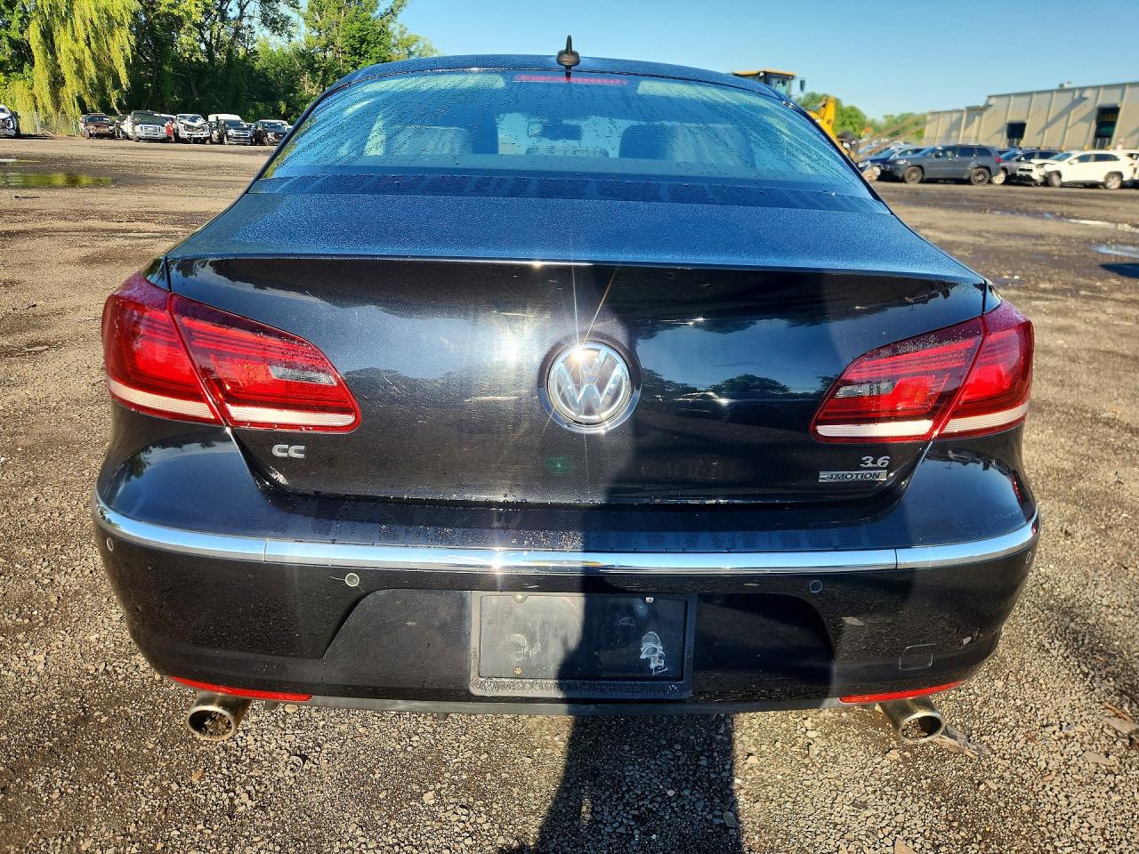 2014 Volkswagen Cc Vr6 4motion Black vin: WVWGU7AN0EE508176