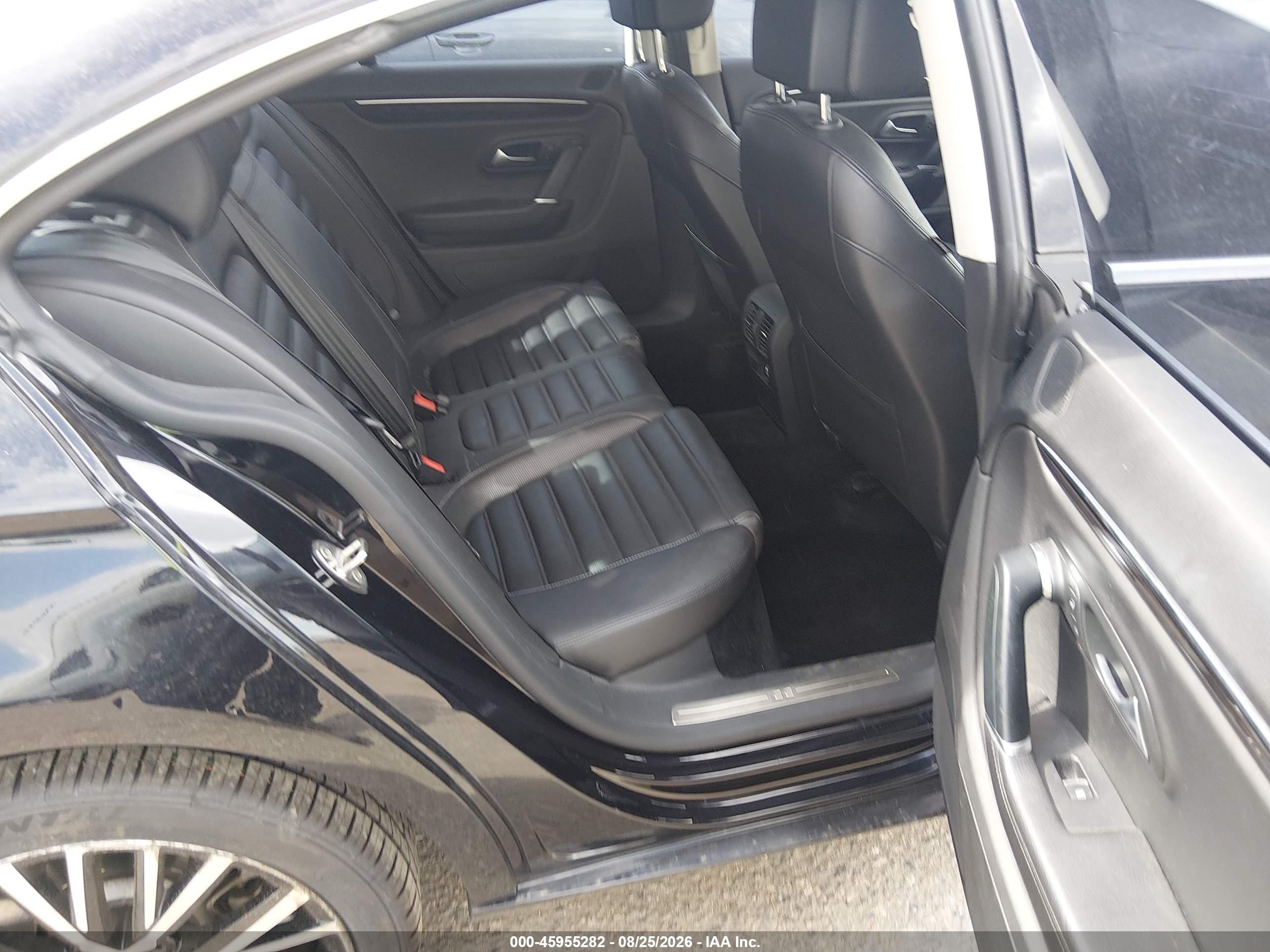 2015 Volkswagen Cc 3.6l V6 Executive Black vin: WVWGU7AN1FE804325