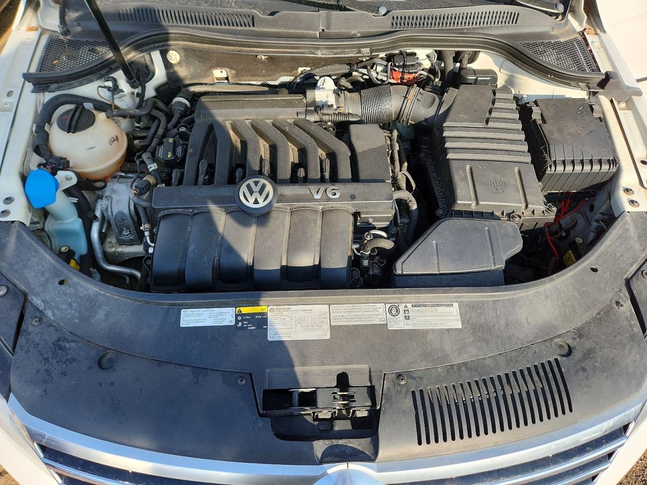 2015 Volkswagen Cc Vr6 4motion Белый vin: WVWGU7AN3FE800728