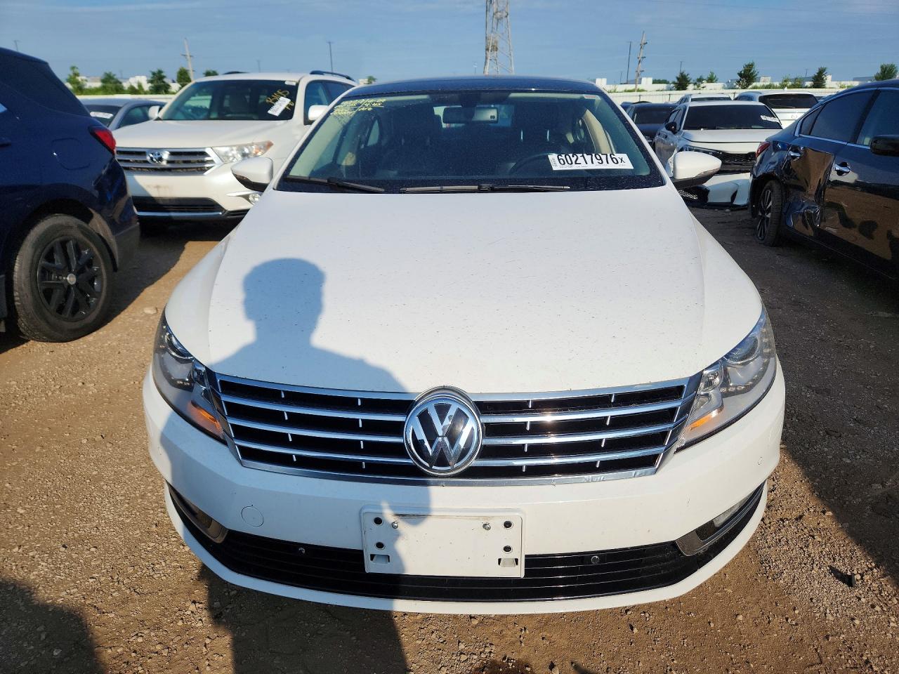 2015 Volkswagen Cc Vr6 4motion Белый vin: WVWGU7AN3FE800728