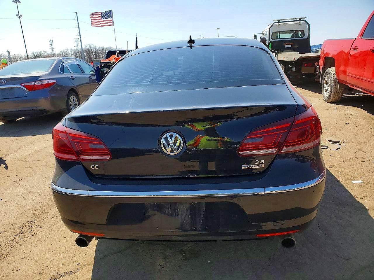 2014 Volkswagen Cc Vr6 4motion Черный vin: WVWGU7AN4EE536515