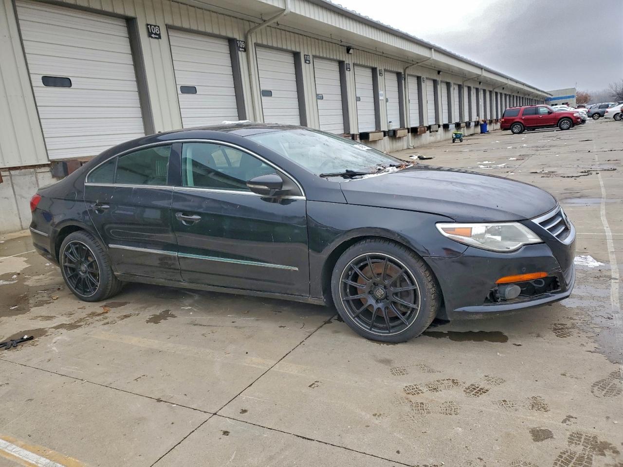 2012 Volkswagen Cc Black vin: WVWGU7AN8CE535204