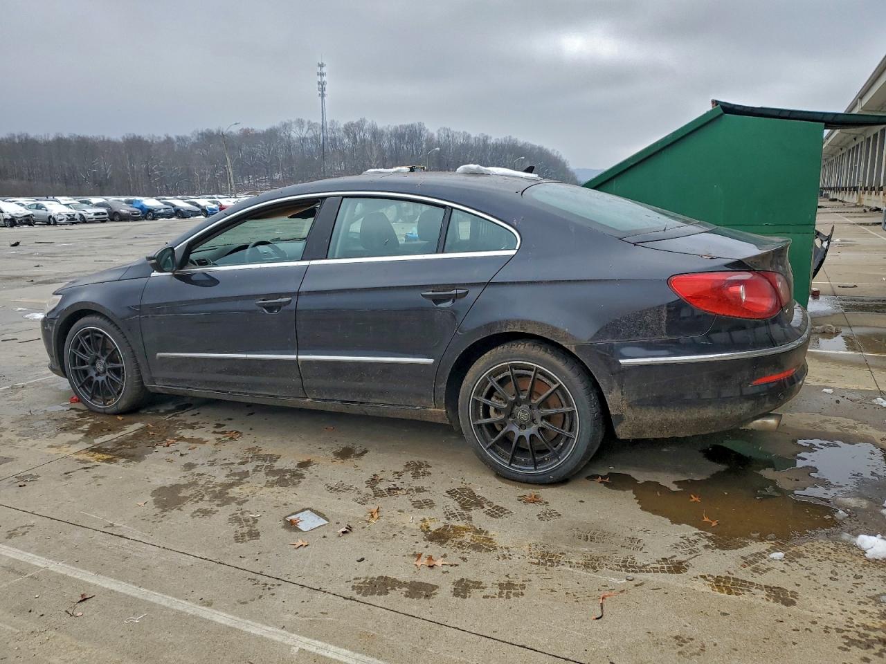 2012 Volkswagen Cc Black vin: WVWGU7AN8CE535204