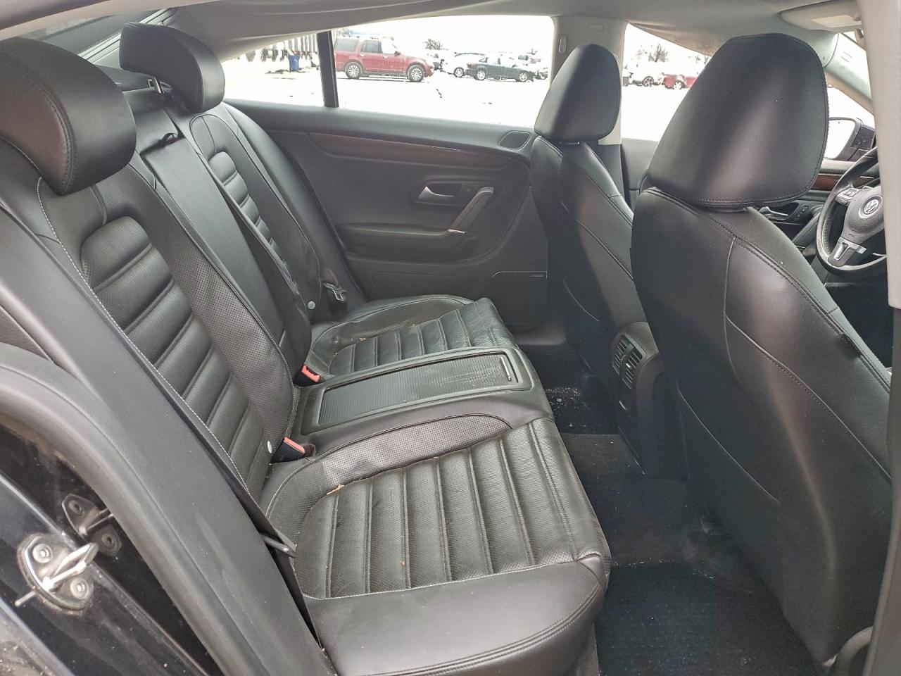 2012 Volkswagen Cc Black vin: WVWGU7AN8CE535204