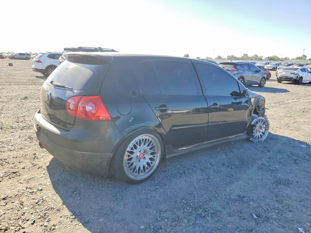 2009 Volkswagen Gti Black vin: WVWGV71K59W121688