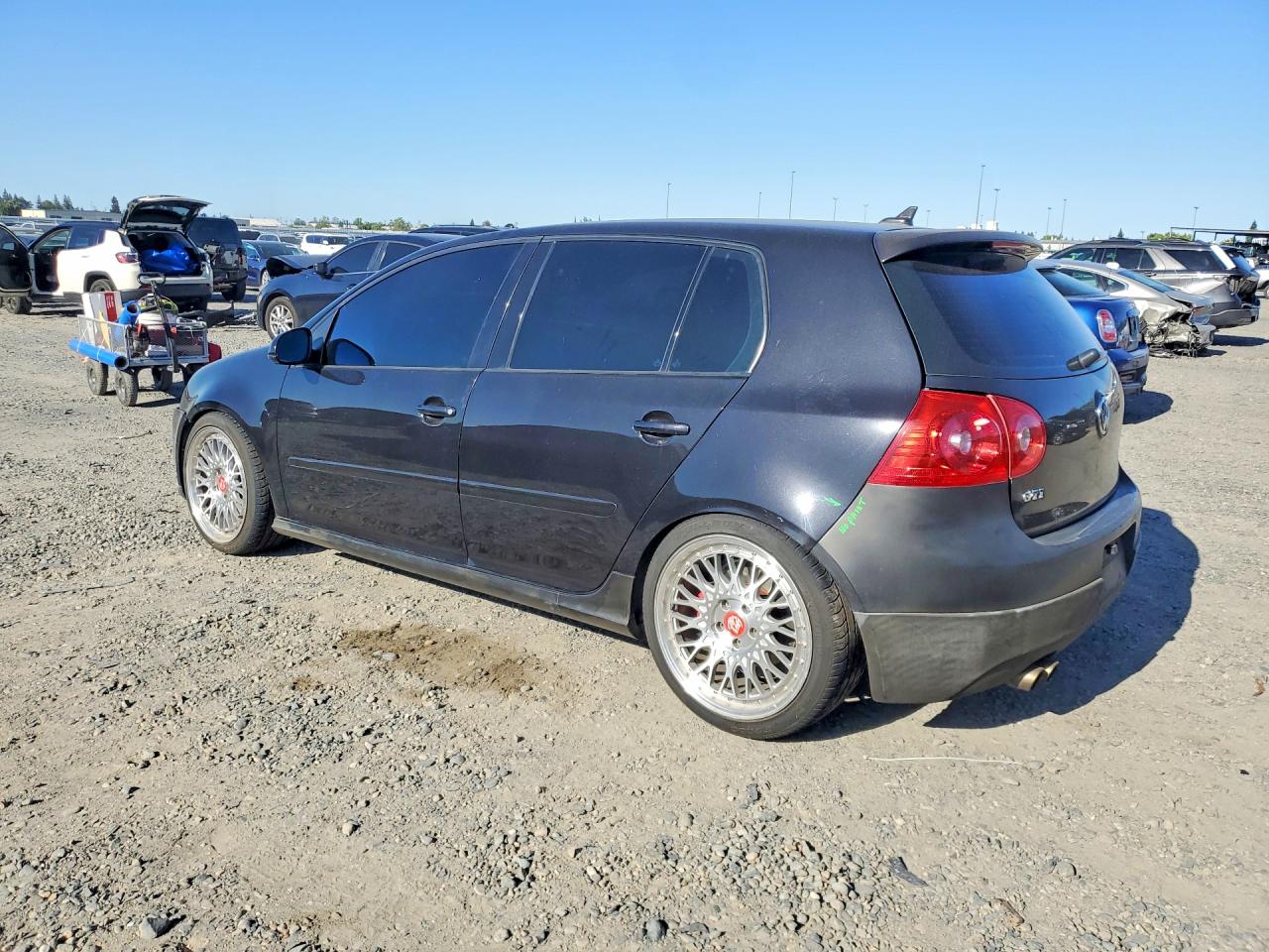 2009 Volkswagen Gti Black vin: WVWGV71K59W121688