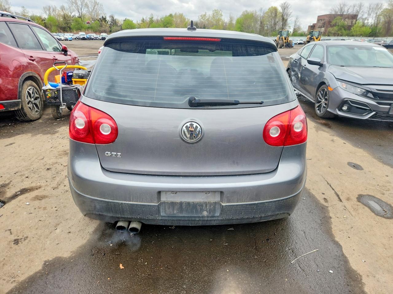 2009 Volkswagen Gti Gray vin: WVWGV71K99W104117