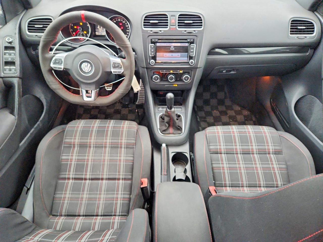 2011 Volkswagen Gti White vin: WVWGV7AJ1BW251335