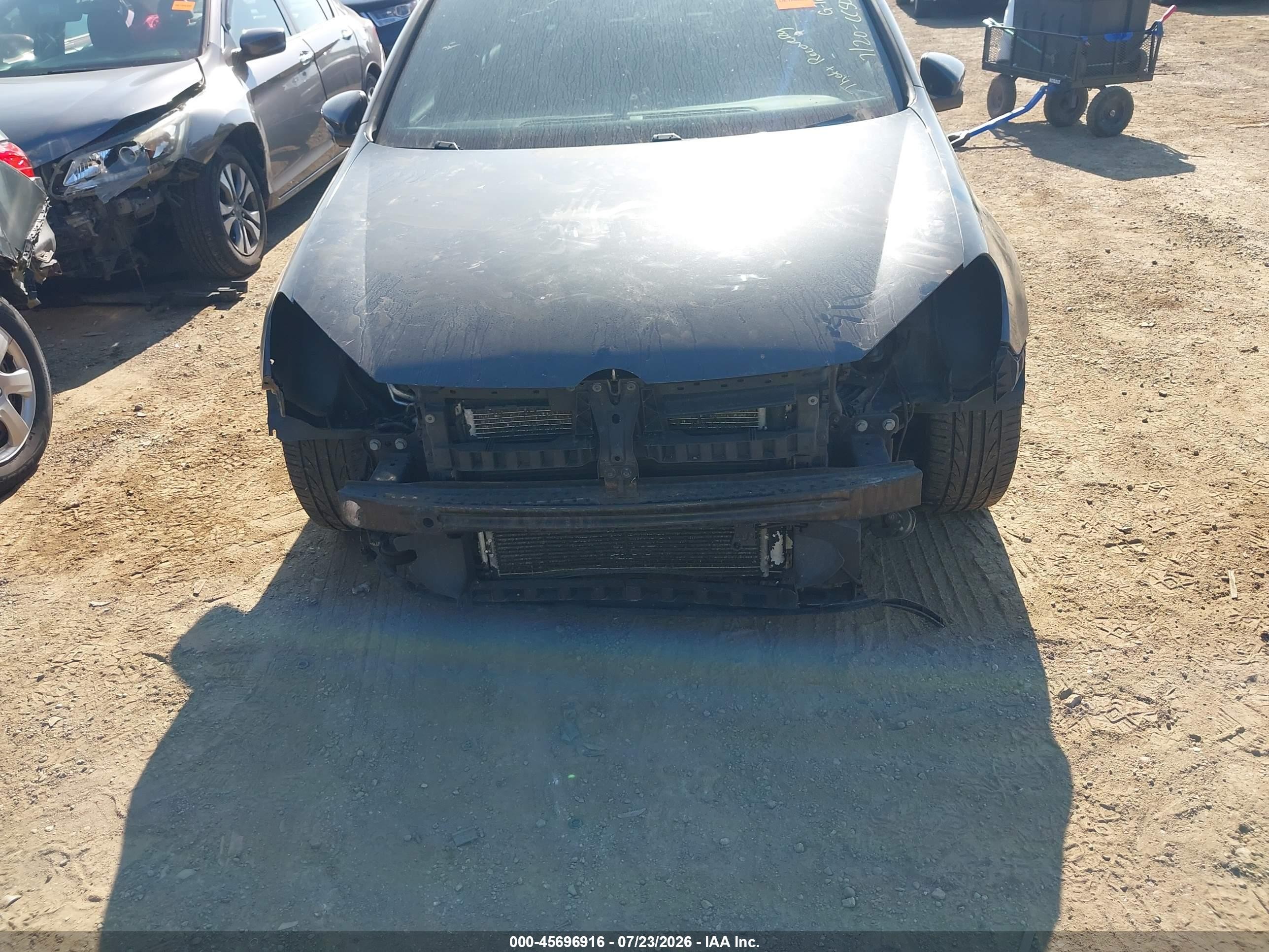 2013 Volkswagen Gti Wolfsburg Edition Black vin: WVWGV7AJ2DW133295