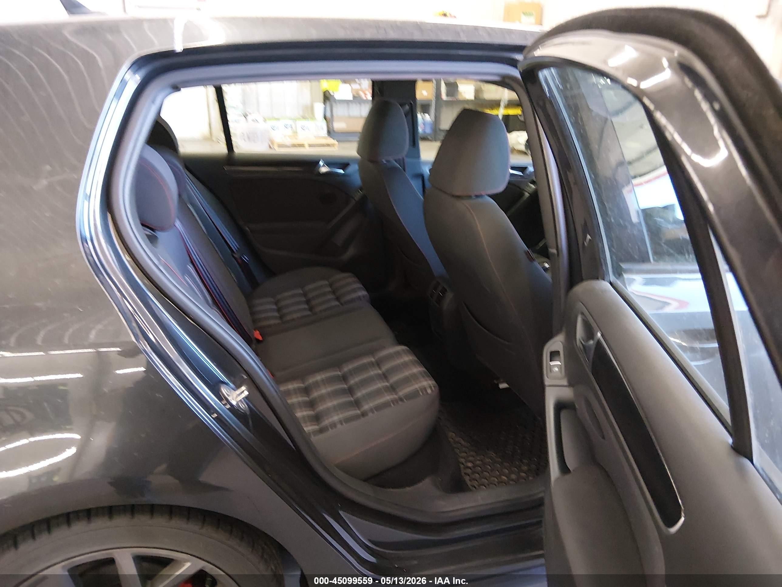 2013 Volkswagen Gti Wolfsburg Edition Gray vin: WVWGV7AJ3DW132706