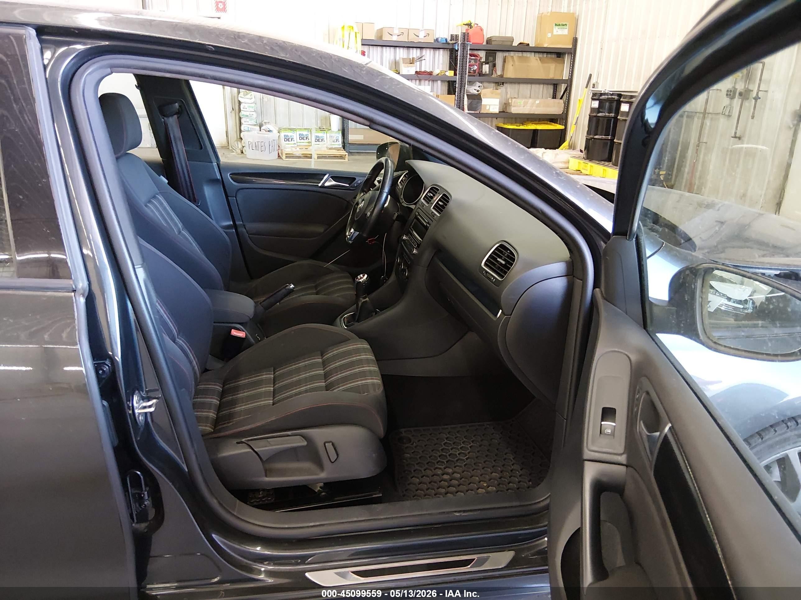 2013 Volkswagen Gti Wolfsburg Edition Gray vin: WVWGV7AJ3DW132706