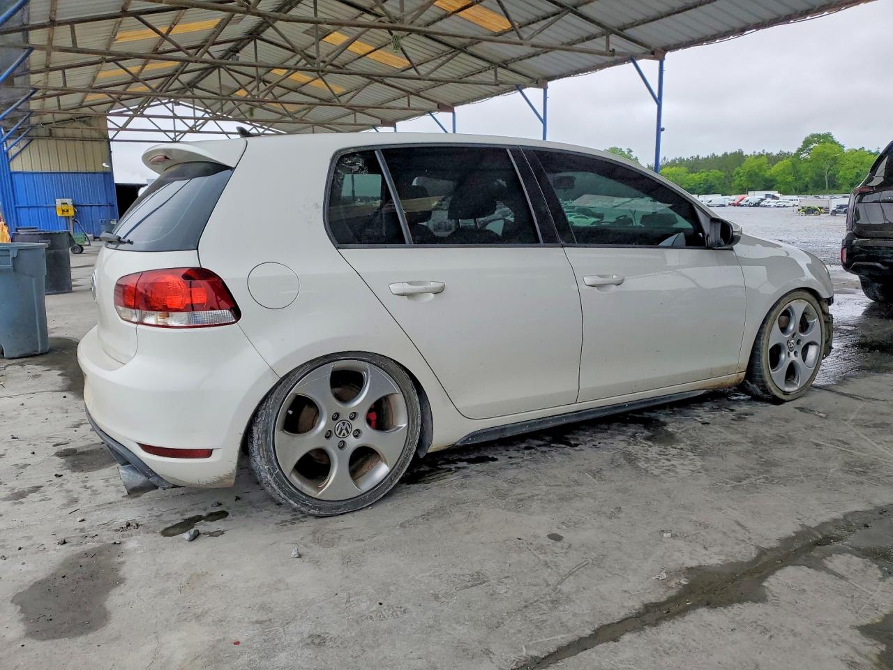 2012 Volkswagen Gti Белый vin: WVWGV7AJ4CW108445