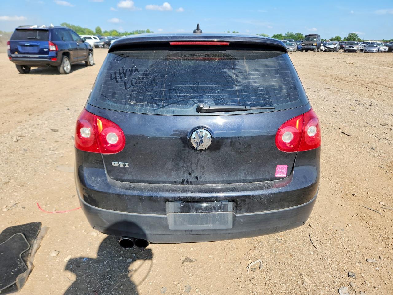 2009 Volkswagen Gti Black vin: WVWHD71K49W051463