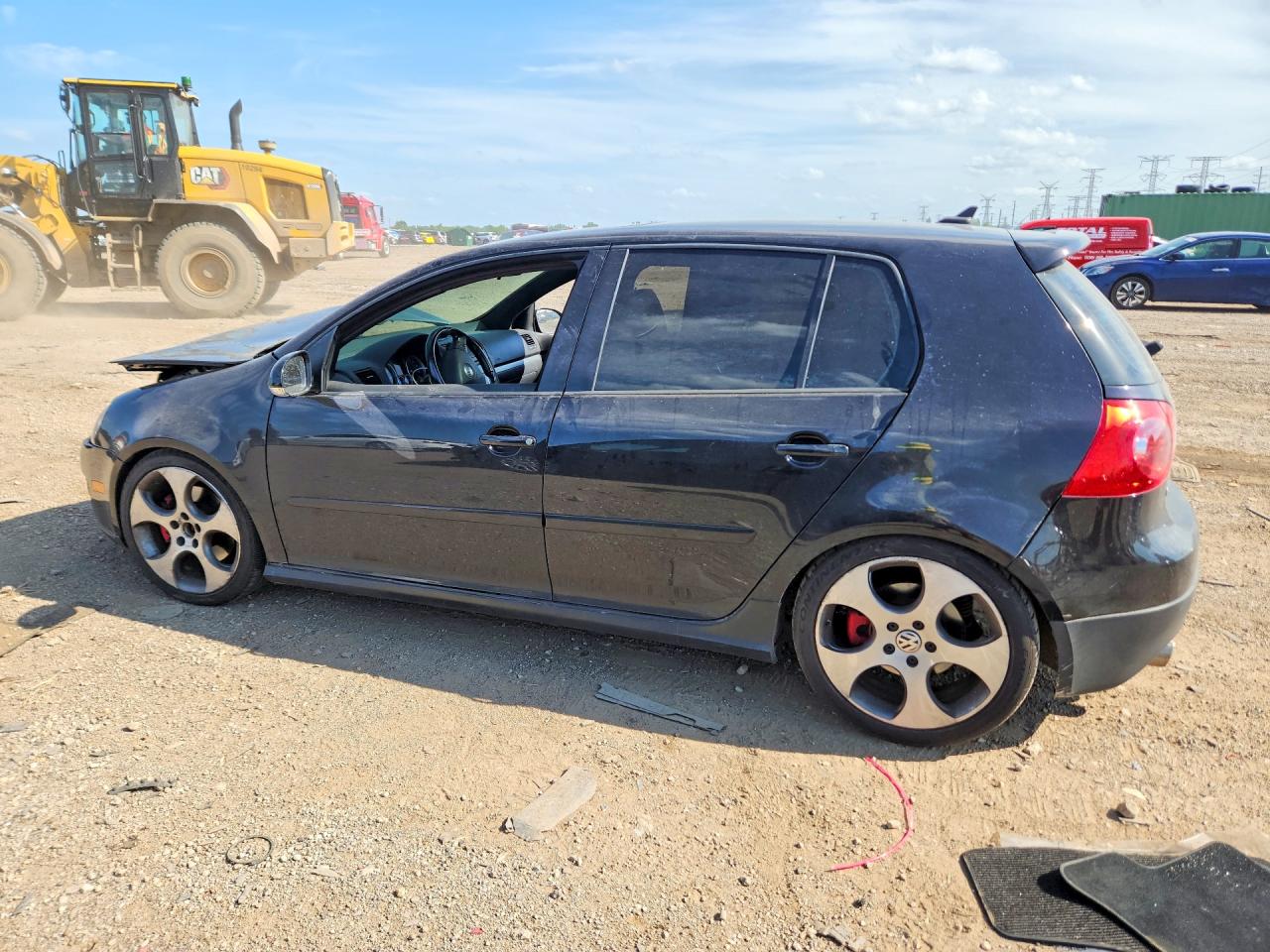 2009 Volkswagen Gti Black vin: WVWHD71K49W051463