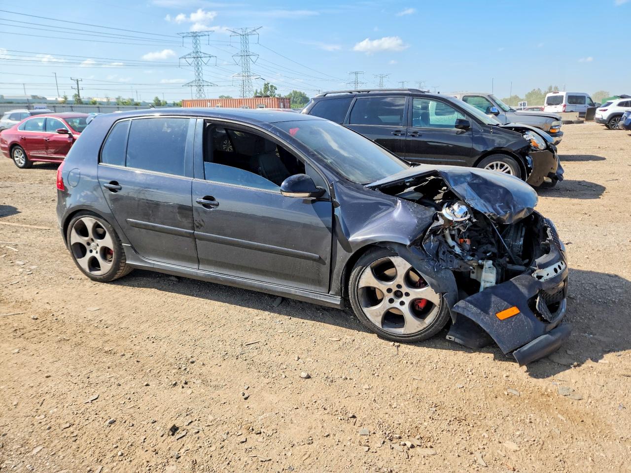 2009 Volkswagen Gti Black vin: WVWHD71K49W051463