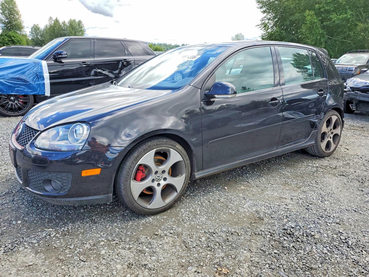 2009 Volkswagen Gti Black vin: WVWHD71K99W054214