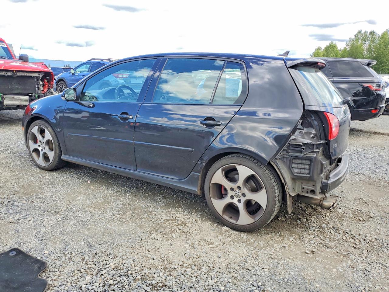 2009 Volkswagen Gti Black vin: WVWHD71K99W054214