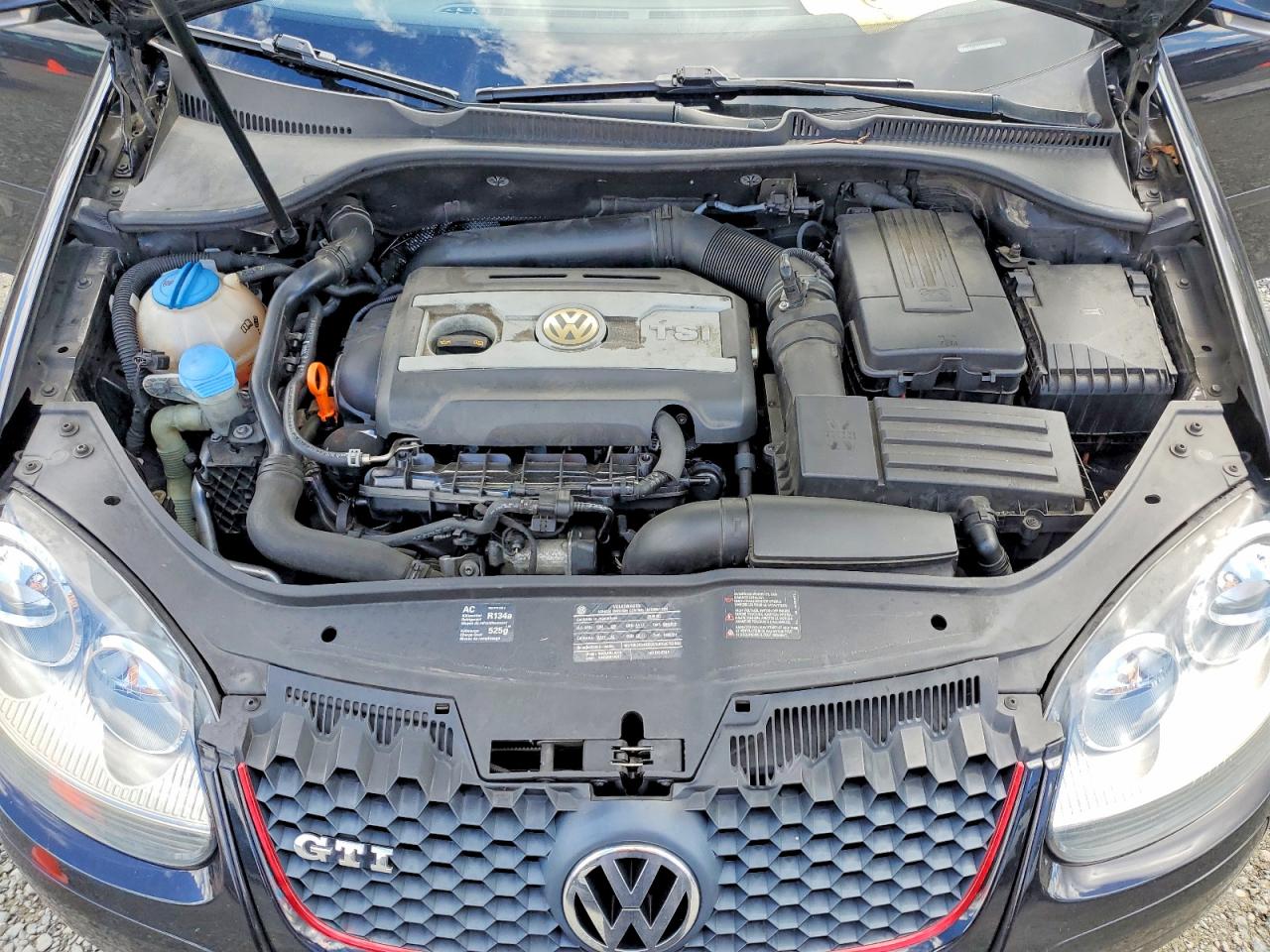 2009 Volkswagen Gti Black vin: WVWHD71K99W054214