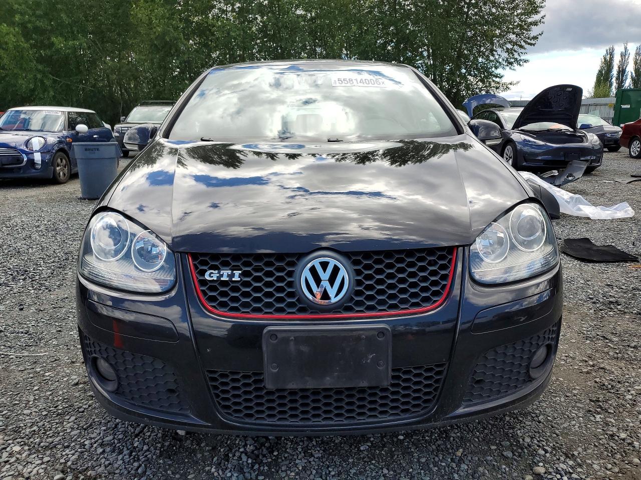 2009 Volkswagen Gti Black vin: WVWHD71K99W054214