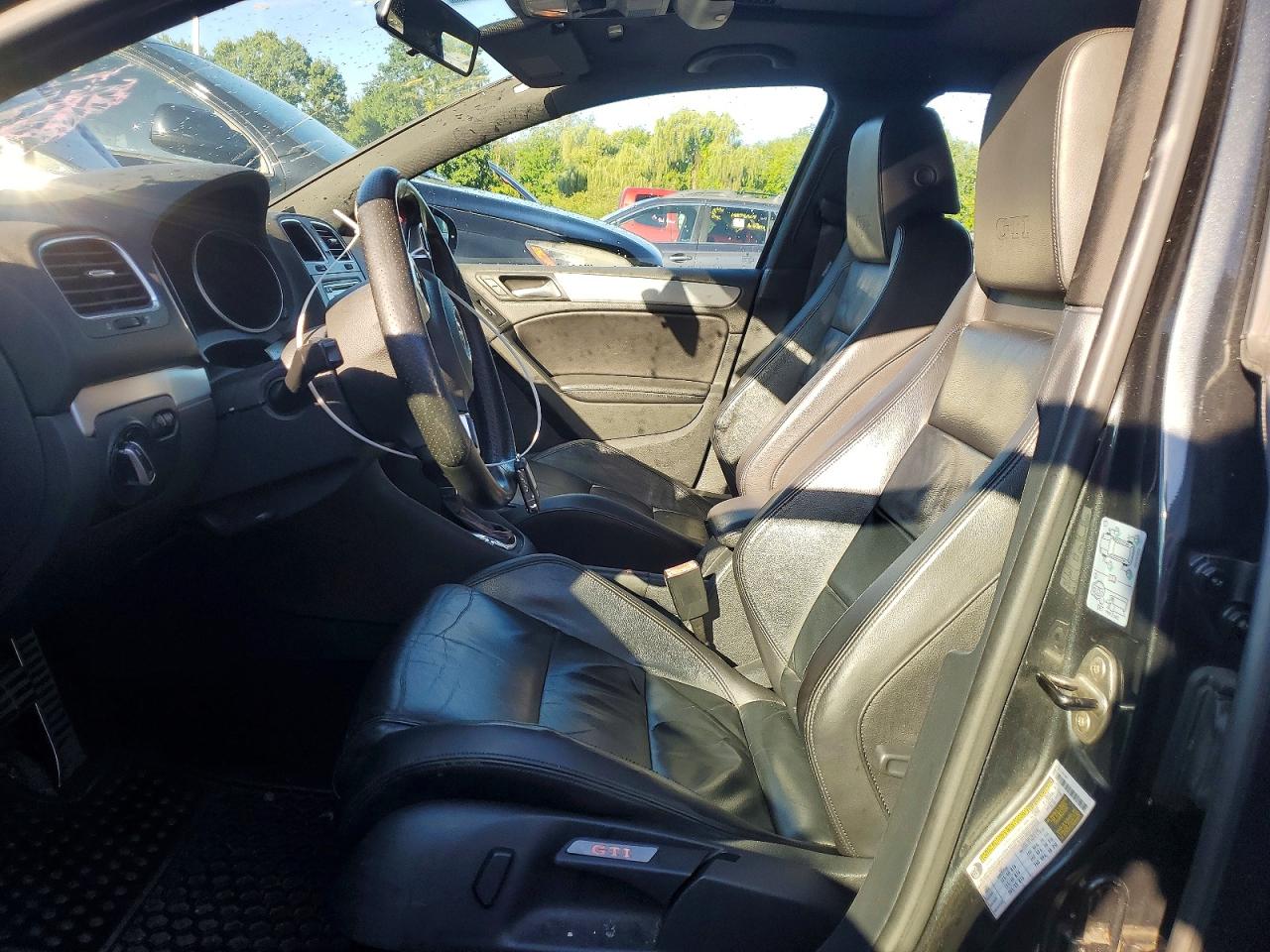 2012 Volkswagen Gti Gray vin: WVWHD7AJ0CW311050