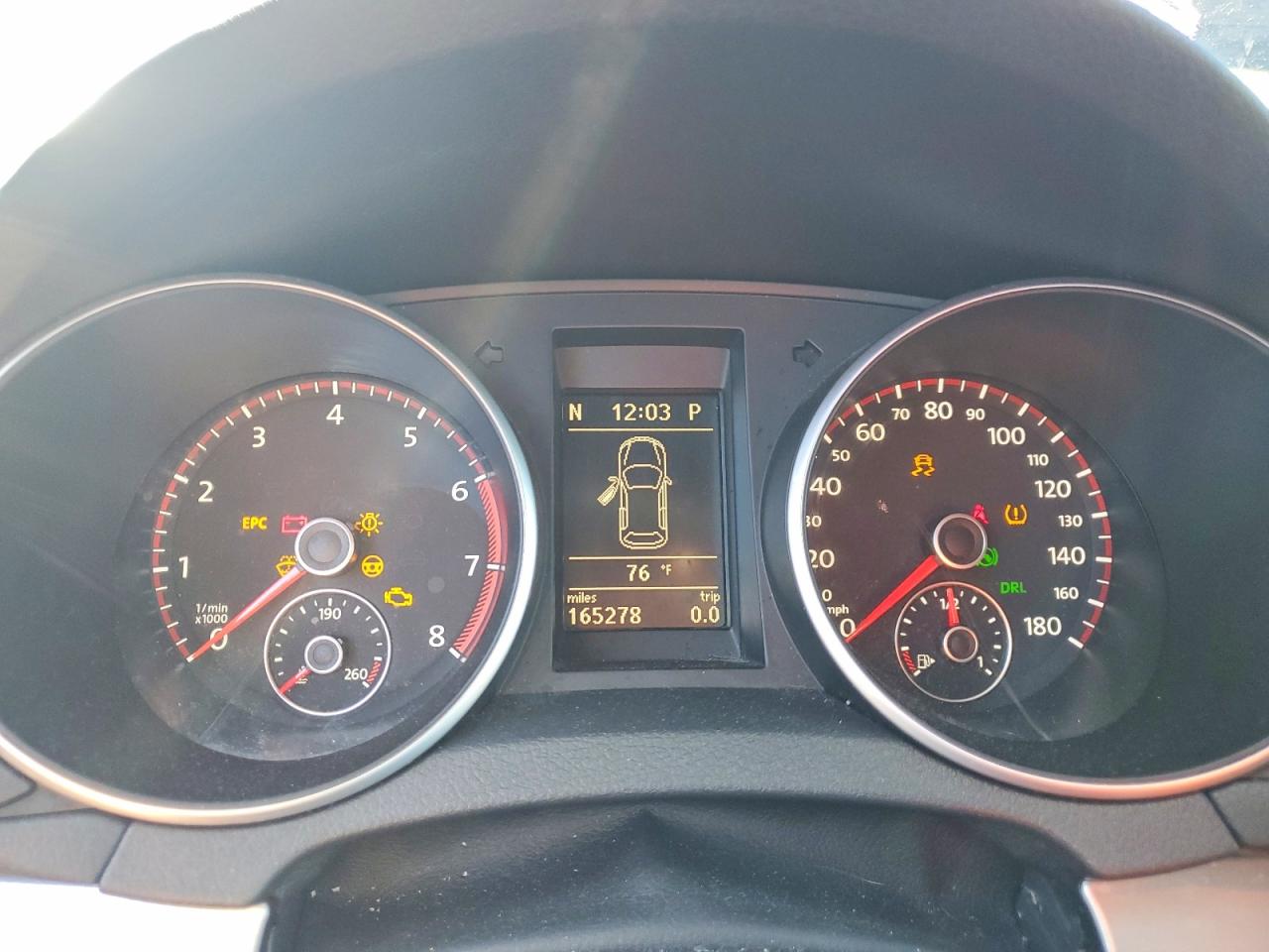 2012 Volkswagen Gti Gray vin: WVWHD7AJ0CW311050
