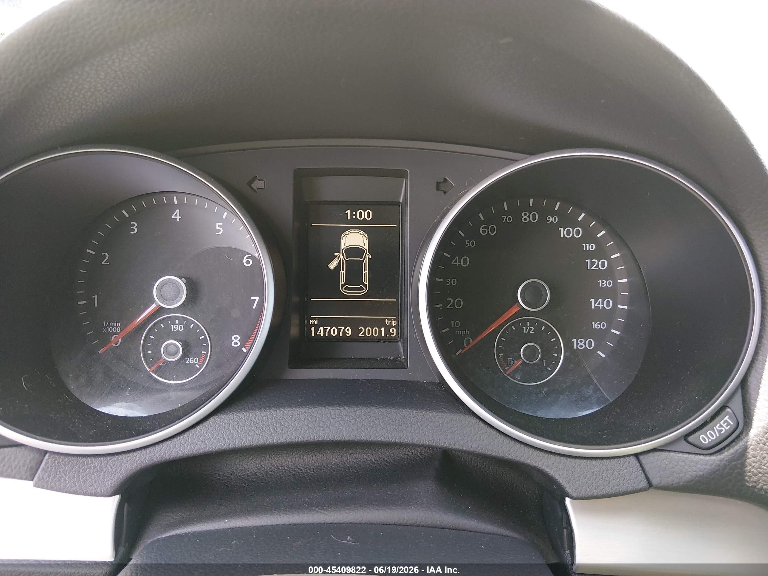 2013 Volkswagen Gti 4-door Autobahn Красный vin: WVWHD7AJ0DW123520