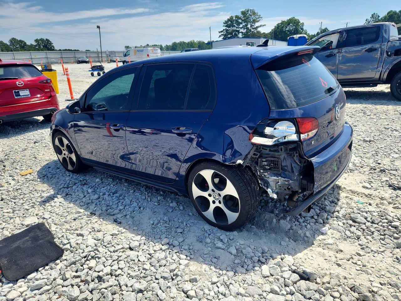 2011 Volkswagen Gti Purple vin: WVWHD7AJ1BW259796