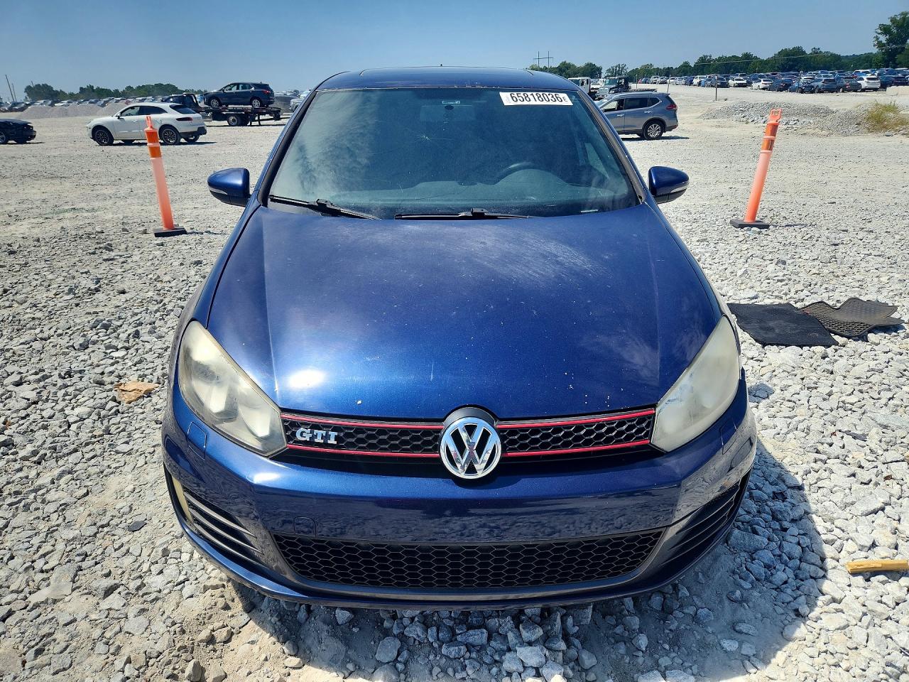 2011 Volkswagen Gti Purple vin: WVWHD7AJ1BW259796