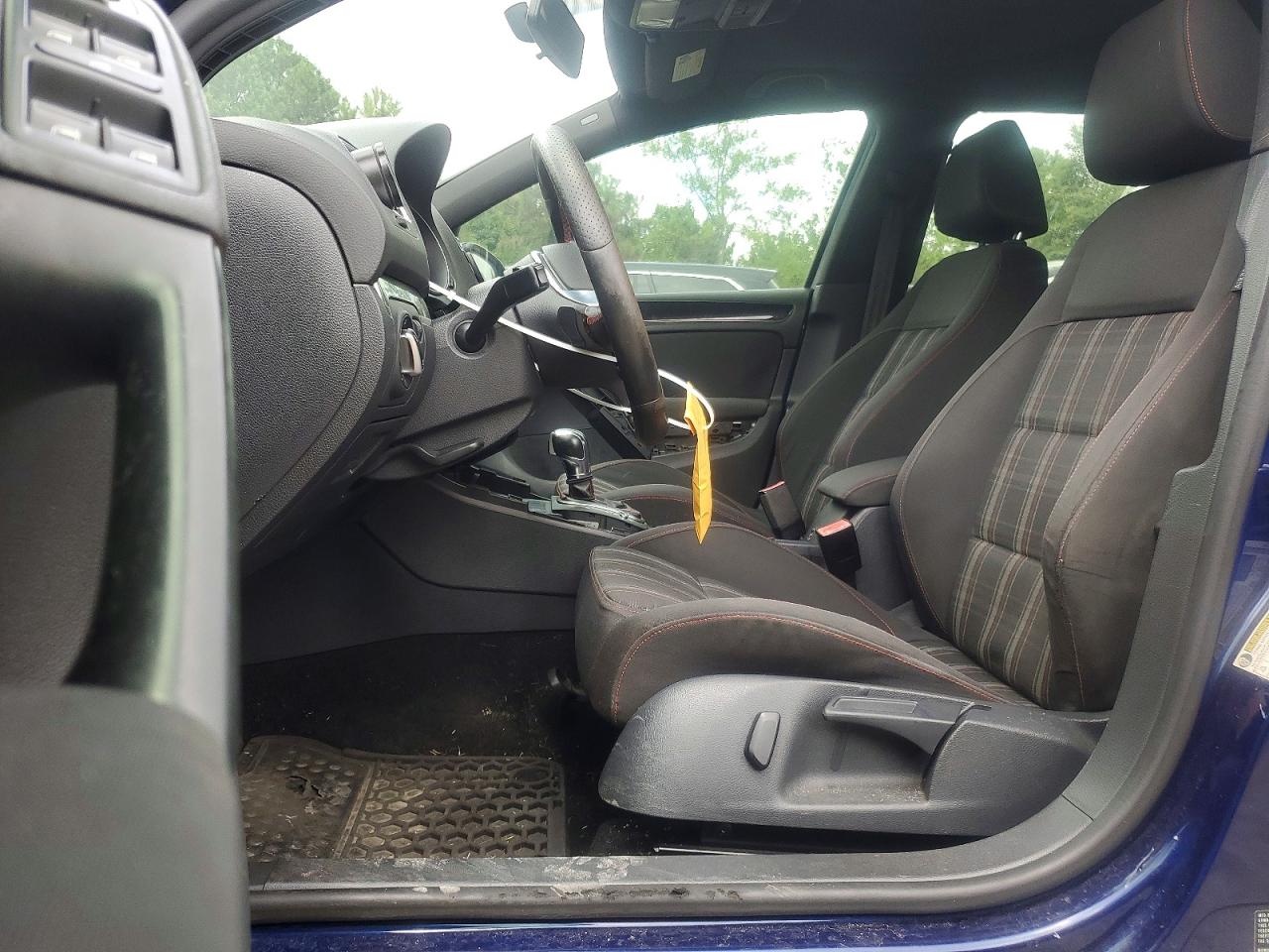 2013 Volkswagen Gti Blue vin: WVWHD7AJ1DW106399