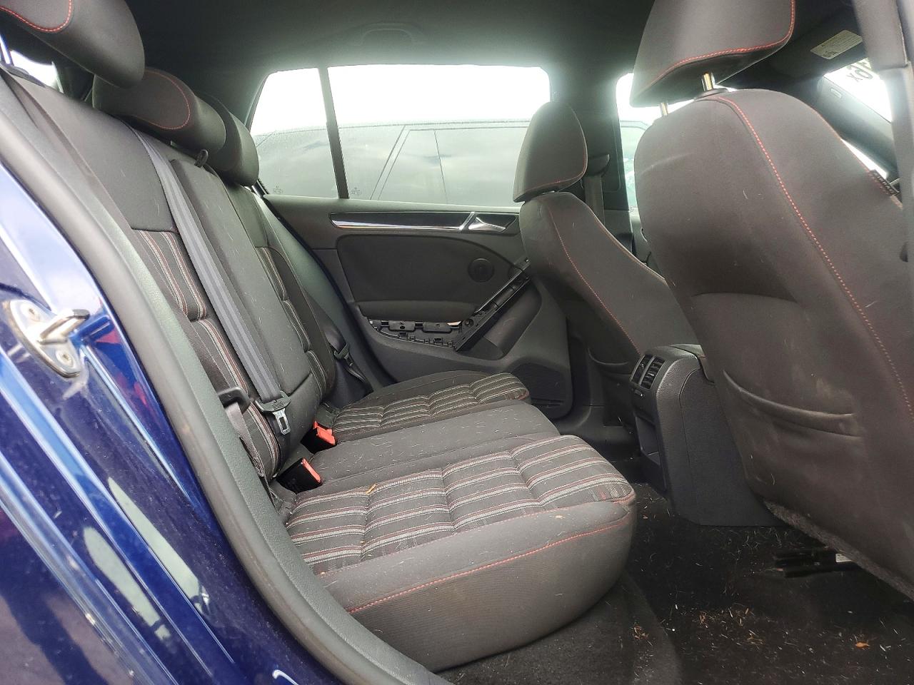 2013 Volkswagen Gti Blue vin: WVWHD7AJ1DW106399