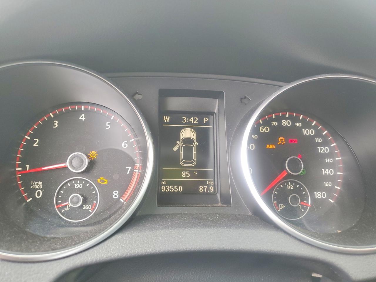 2013 Volkswagen Gti Blue vin: WVWHD7AJ1DW106399