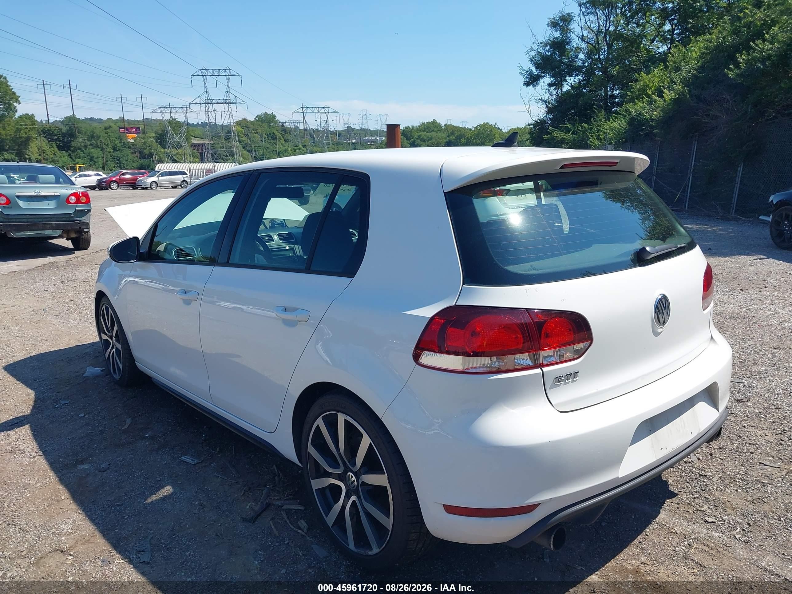 2014 Volkswagen Gti Wolfsburg Edition Blue vin: WVWHD7AJ1EW010242