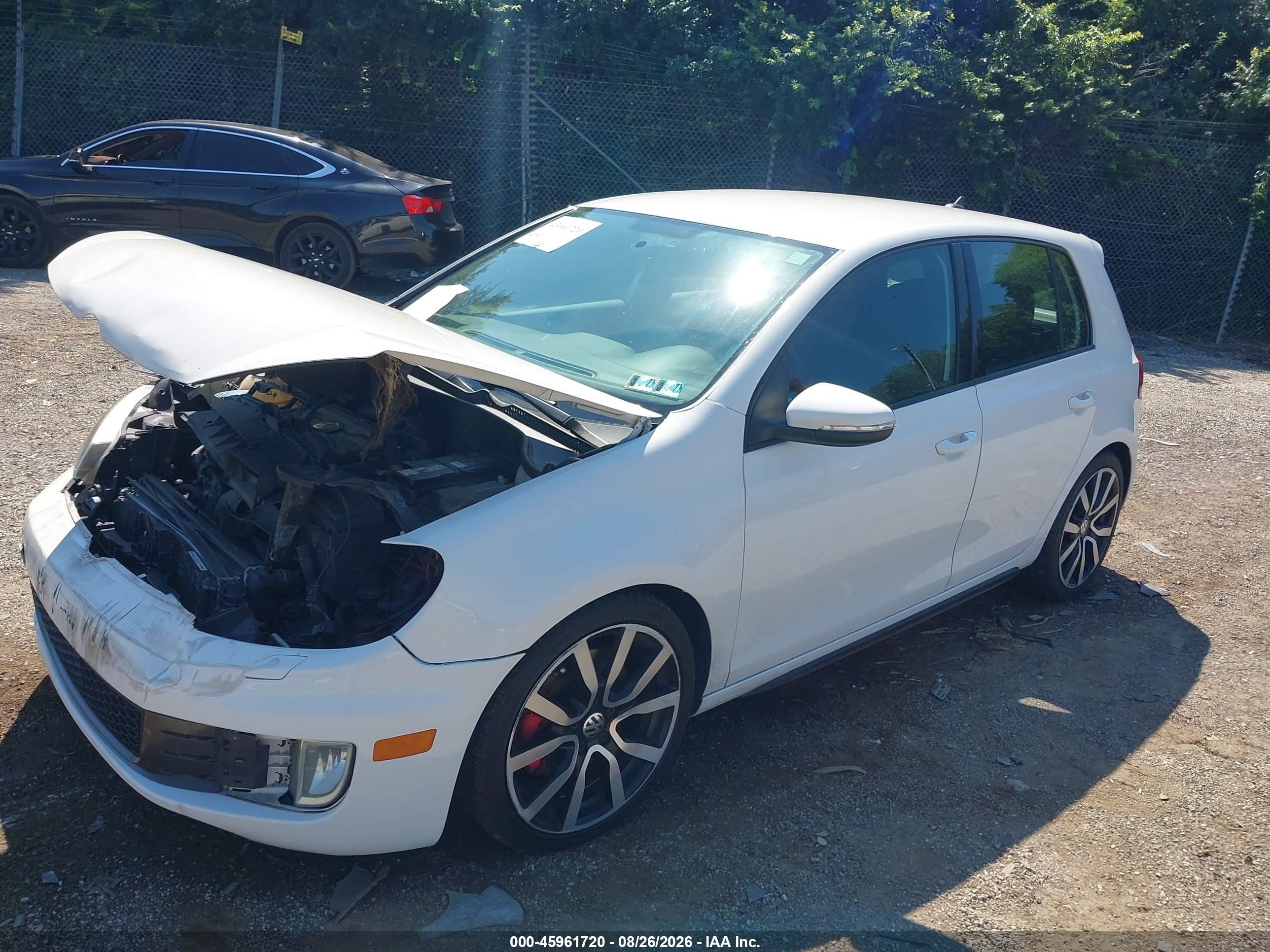 2014 Volkswagen Gti Wolfsburg Edition Blue vin: WVWHD7AJ1EW010242